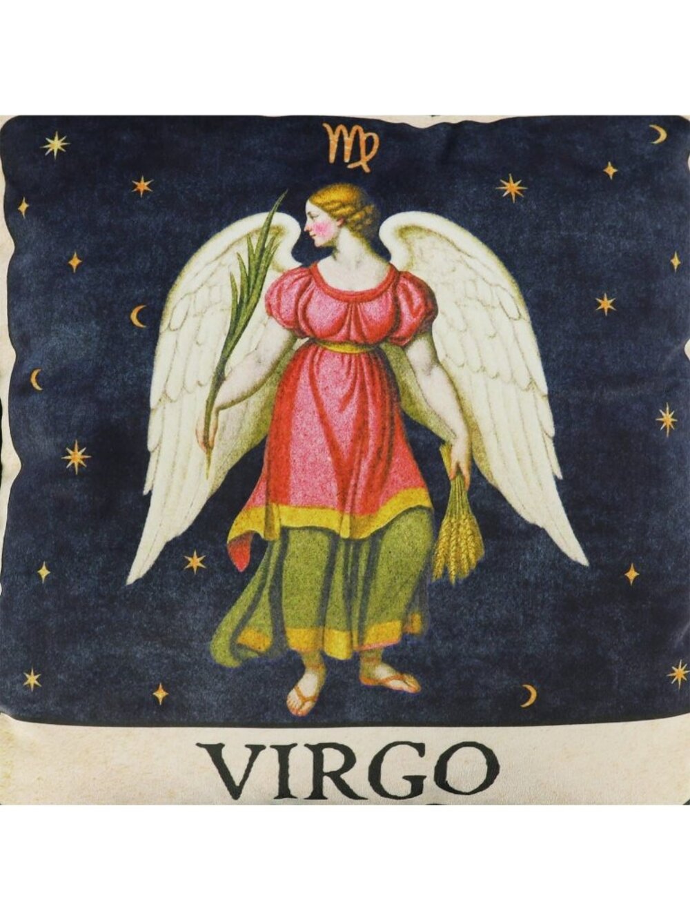 NWT Celestial Virgo Astrology Zodiac Pillow Halloween Decor Michaels Ashland